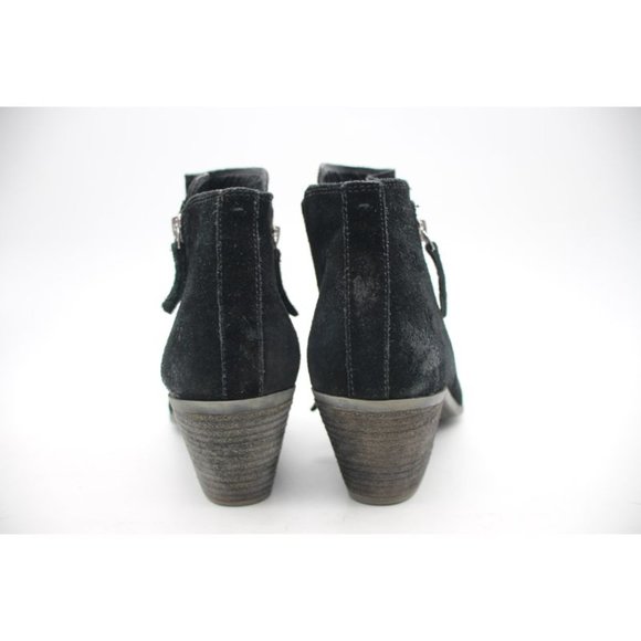 Frye Ankle Boots 3470015 Women's Size 10 M Judy Suede Double Zipper Booties - Picture 8 of 11